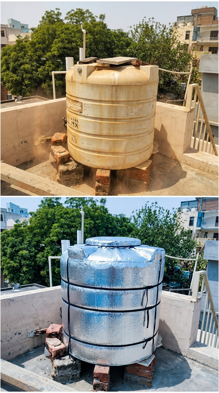 Water Tank Insulation Cover